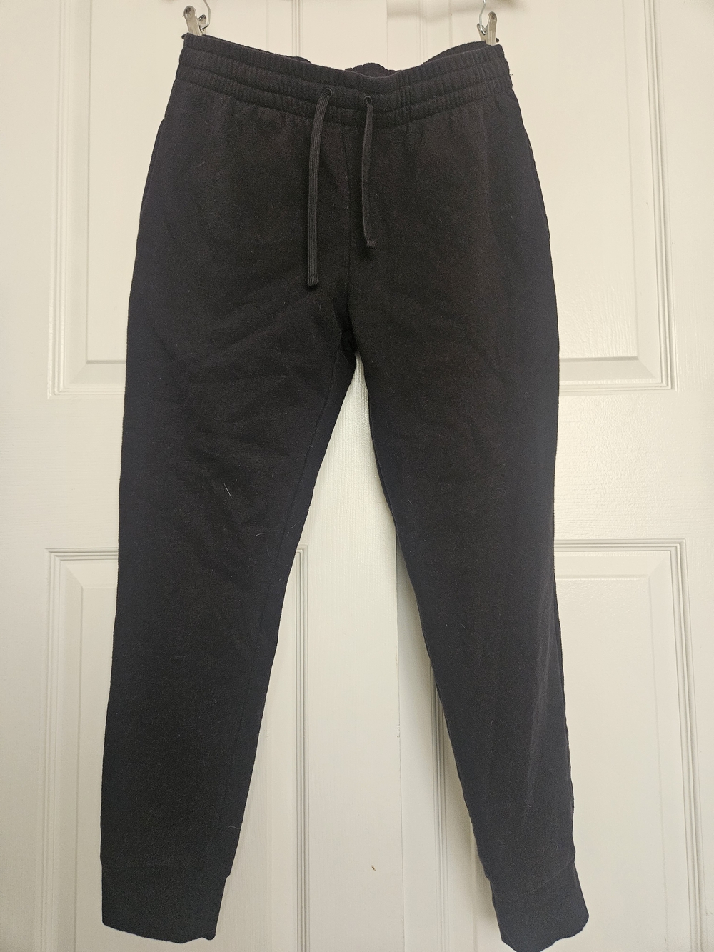 Black Men's Fleece Joggers